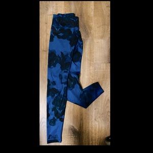 Lululemon Wunder Under Floral Leggings